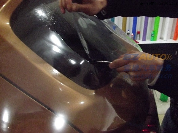 北京壹捷汽车隐形车衣英菲尼迪FX35车身透明膜漆面保护膜
