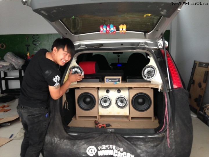 蚌埠专业汽车音响改装—音乐人生景逸样板车，华丽的蜕变