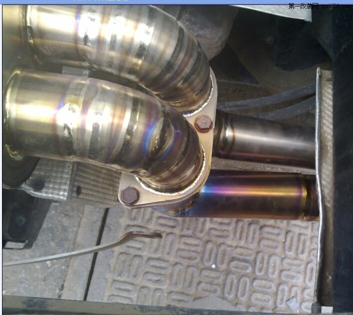 法拉利F430钛合金排气管，主生产钛合金，不锈钢排气管。