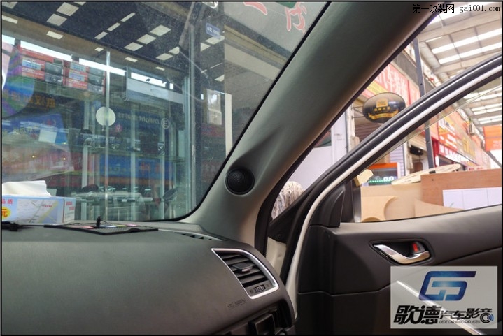 武汉歌德汽车音响改装ARC联手伊顿马自达CX-5改5.1影音系统
