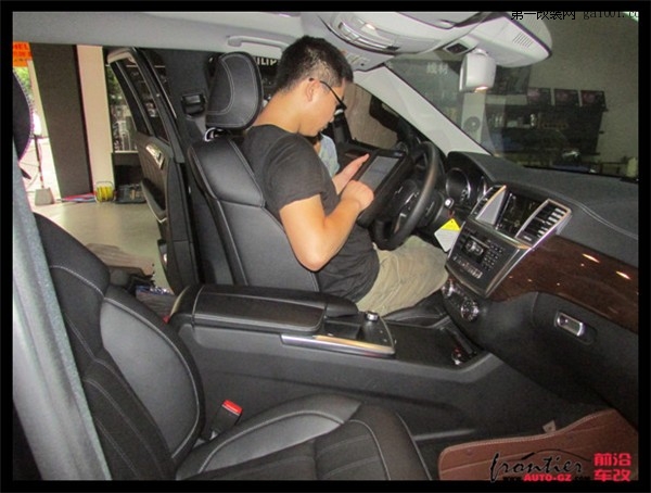 广州奔驰GL350加装空调通风座椅系统