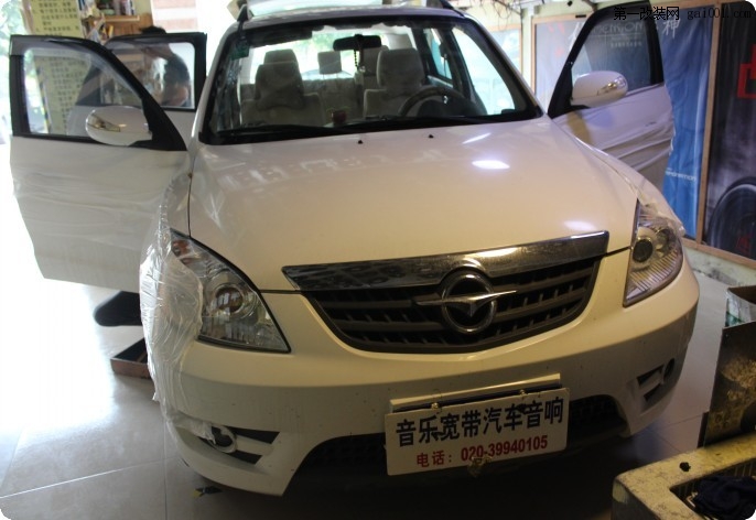 广州海马S7全车隔音 音响升级