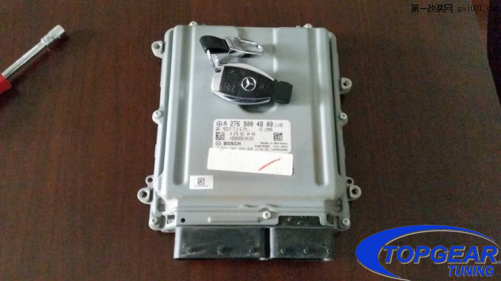 又一台奔驰ML350刷ECU，提升动力，升级topgear程序