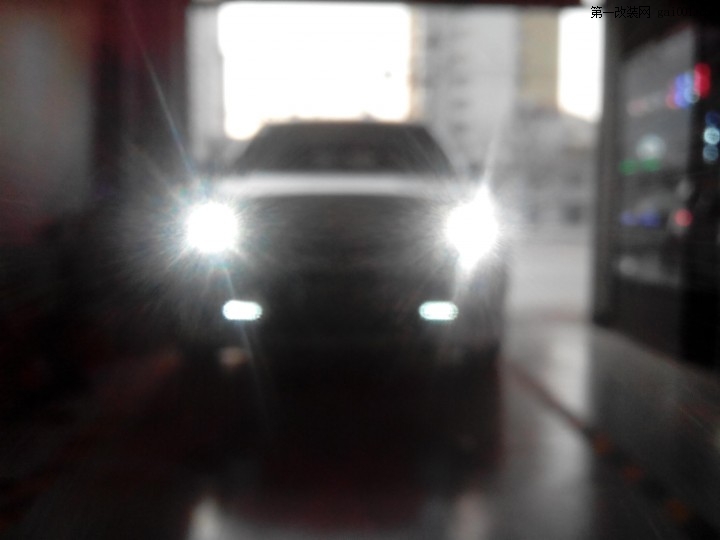 衡水改灯 艺邦专业汽车照明 名爵MG3升级国产海拉3双氙透镜