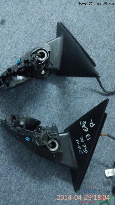 奔驰CEGLK260加电动折叠后视镜改电动耳朵电耳锁车自动折叠镜