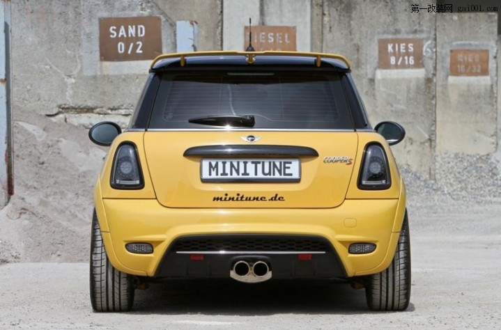 Minitune改装MINI Cooper S R56 黄色小柠檬