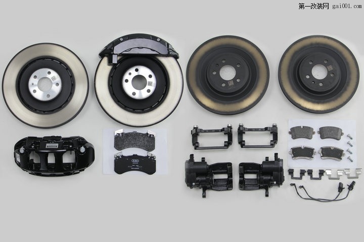 奥迪A8升级S8原厂前后刹车套件