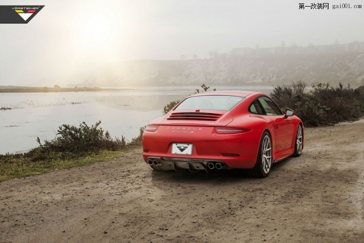 Vorsteiner改装火辣红保时捷911 Carrera S V GT