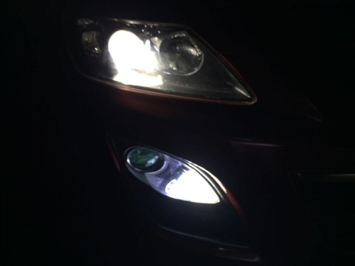 合肥汽车改灯马自达CX-7大灯改装氙气大灯安徽改灯Q5透镜