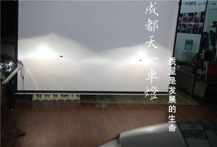进口大众Tiguan车灯改装升级双光透镜高配原厂日行