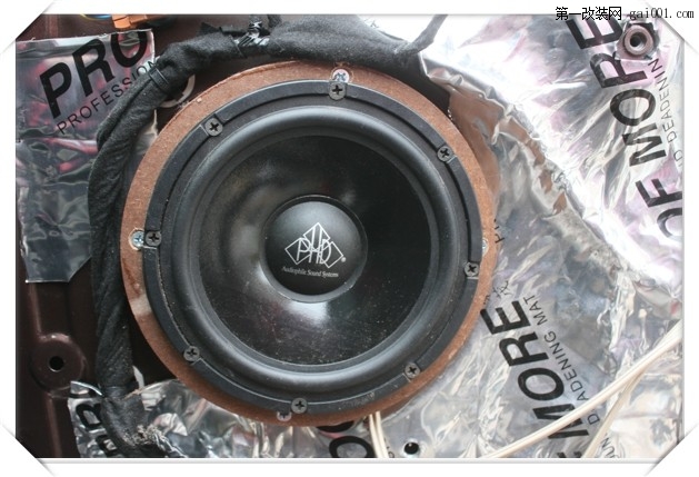 【标志2008】音响改装 升级意大利PHD CF6.1喇叭+DB功放