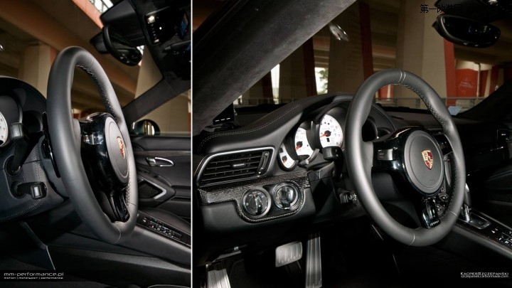 MM-Performance改装亚光黑色保时捷911 Turbo S