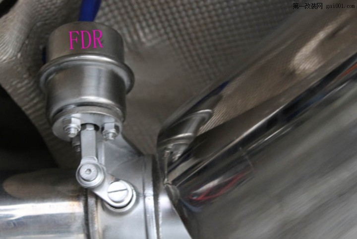 535LI改装FDR中段尾段双阀门排气管