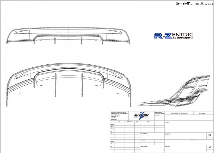 Revozport特斯拉S型R-Zentric