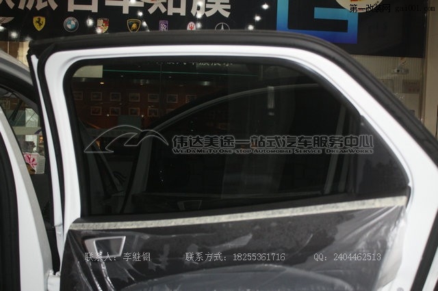 奇瑞瑞虎3全车贴膜 3M膜芜湖唯一正品店施工