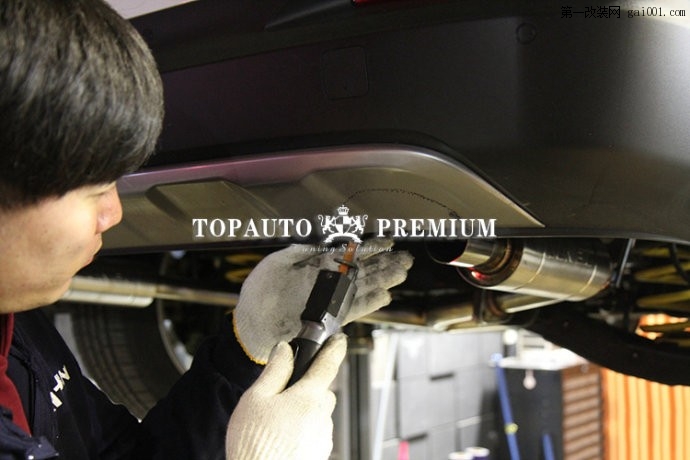起亚 2015款 全新索兰托L 改装排气管 尾段排气 升级刹车卡...