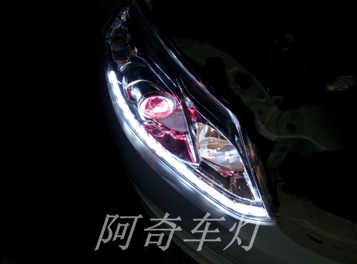 【阿奇车灯】宝骏630灯光升级海拉5透镜，明智的选择