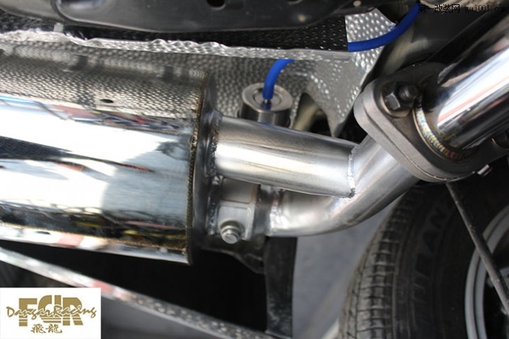 锐志改装FDR中尾段双阀门排气系统