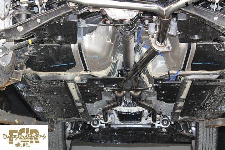 锐志改装FDR中尾段双阀门排气系统