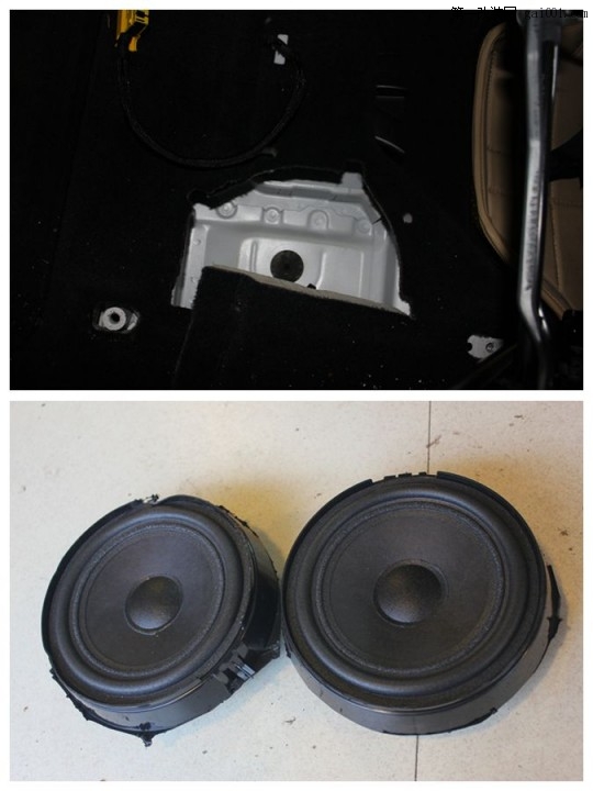顺德宝马X1音响改装 无损安装升级两分频套装喇叭，【佛...