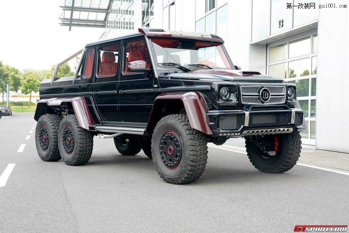 梅赛德斯 - 奔驰AMG G63变身Brabus B63S 700 6×6