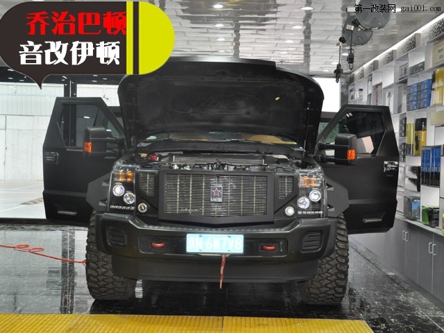 北京汽车音响专业改装集结车尚伊顿RSE160改装乔治巴顿