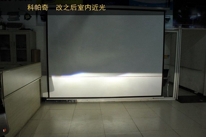 南京科帕奇大灯改装 Q5透镜欧司朗氙气灯 三菱安定器