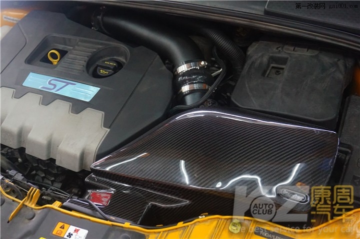 福克斯ST改装升级KARZTEC卡士特干碳纤维进气套件