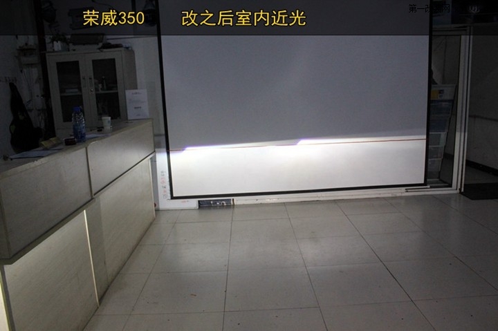 荣威350大灯改装Q5透镜——黑夜出击，超乎你想象