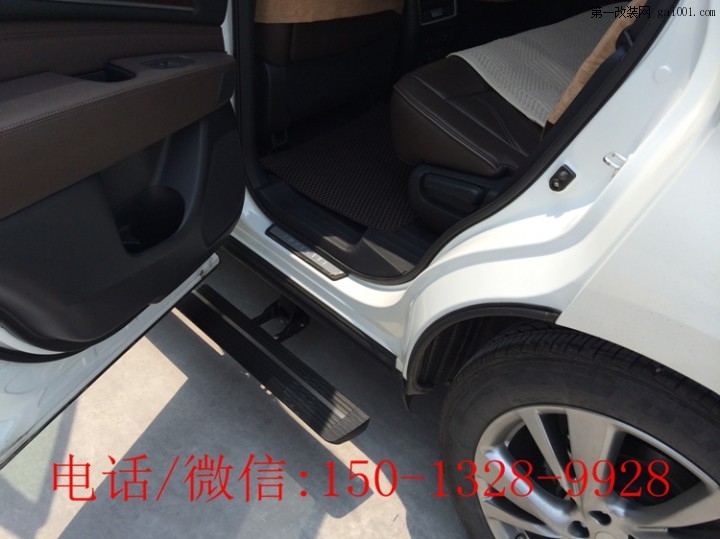 英菲尼迪QX60电动踏板广州安装