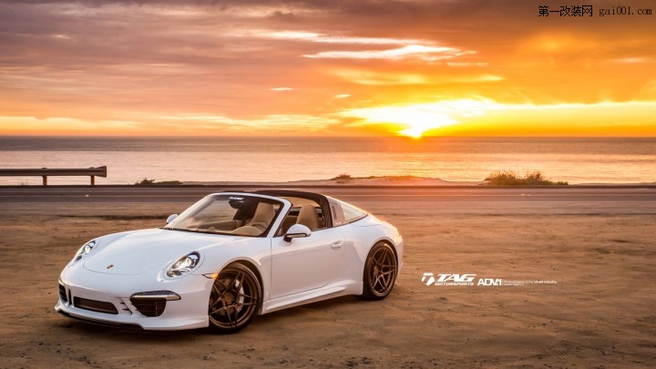 ADV.1 Wheels改装2014保时捷911 Targa