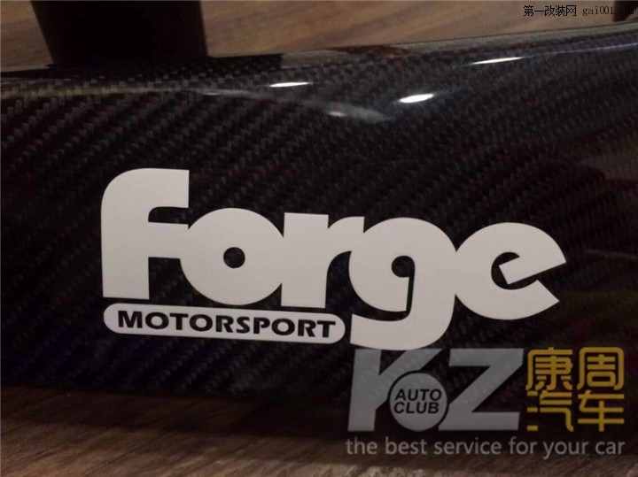 英国FORGE 奥迪S3 2.0T 大众高尔夫7 MK7 2.0T 碳纤进气现货