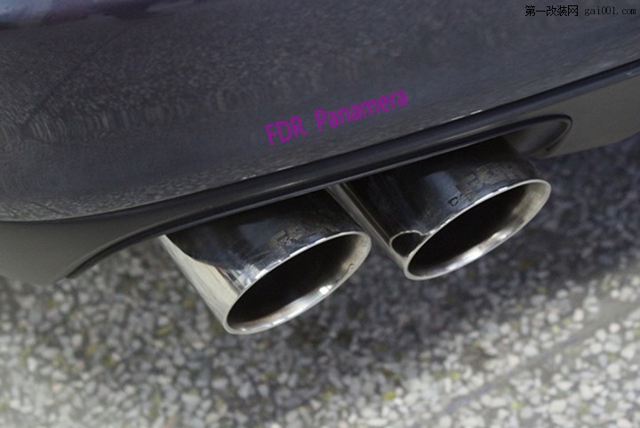 Panamera改装FDR中尾段双阀门排气系统