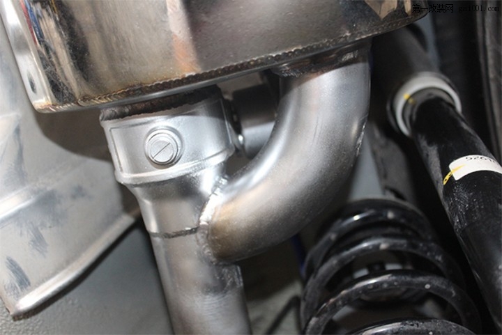 飞度改装FDR中尾段单阀门排气系统
