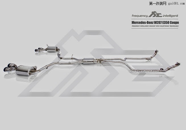深圳特嘉贸易：Fi-Exhaust Fi可变阀门排气 奔驰Benz E350 W207 Coupe