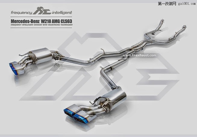 深圳特嘉贸易：Fi-Exhaust 遥控阀门排气 Benz CLS 63