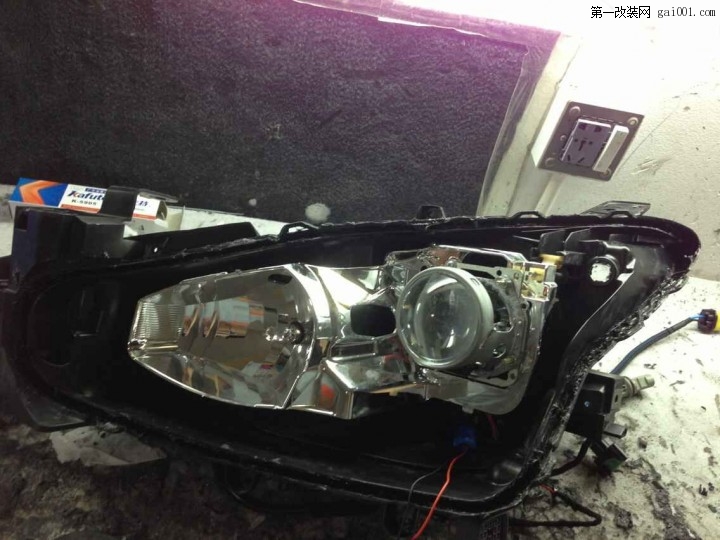 常平专业改灯，昂科塞拉车灯改装海拉五双光透镜欧司朗