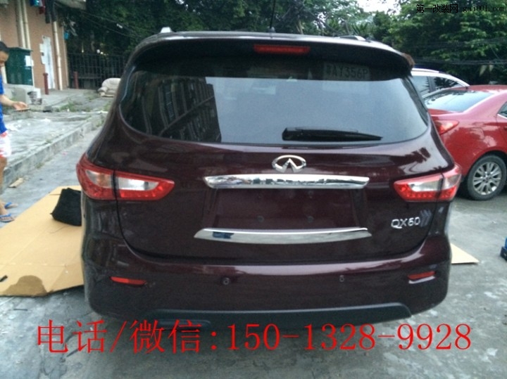 英菲尼迪QX60电动踏板改装QX60电动踏板安装