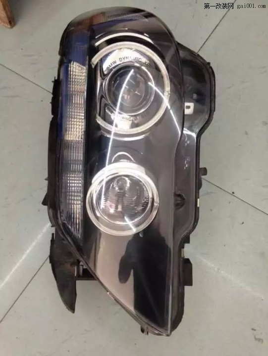 宝马730灯光升级德国海拉5透镜深圳光速车改改灯作品