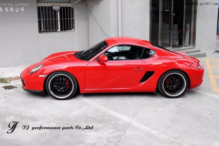 深圳特嘉：Bilstein suspension on Porsche Cayman 987.2