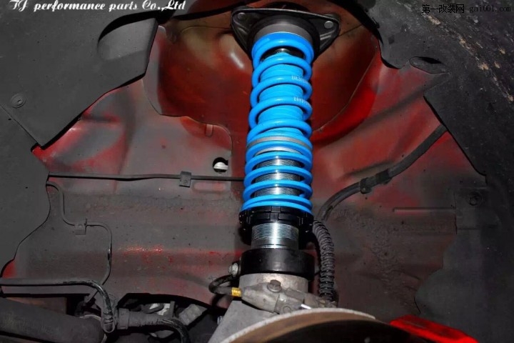 深圳特嘉：Bilstein suspension on Porsche Cayman 987.2