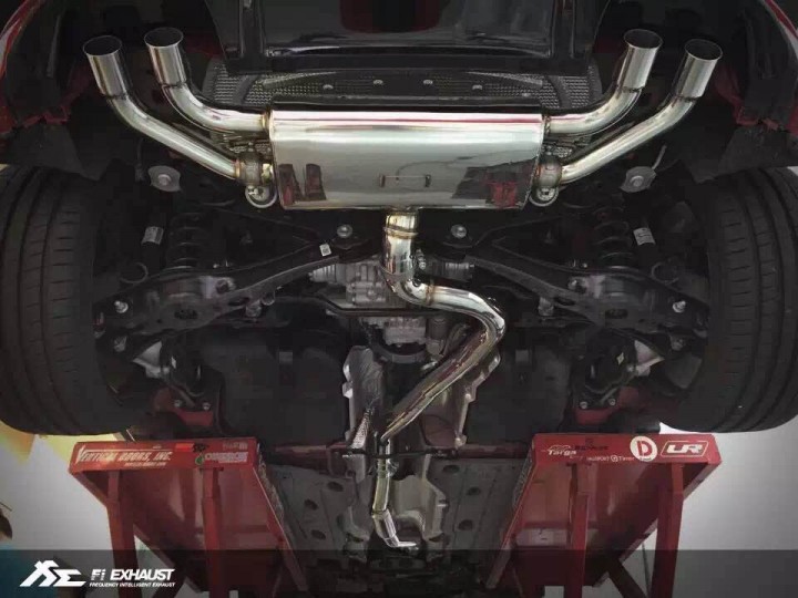 Fi Exhaust system on Volkswagen Golf R MK7 欢迎咨询TJ Performance
