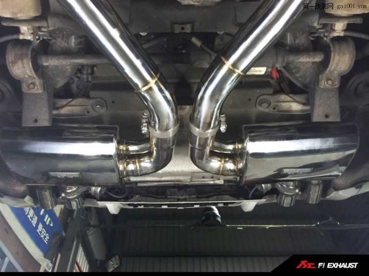 Fi Exhaust system on BMW E71 X6M