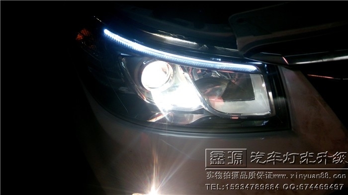幻速S2车灯升级大灯改装双光透镜 汉雷灯泡 G1安定 恶魔眼