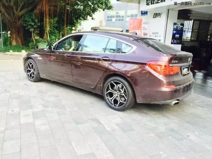 宝马535GT 升级20寸DOV forged 单片式锻造轮毂