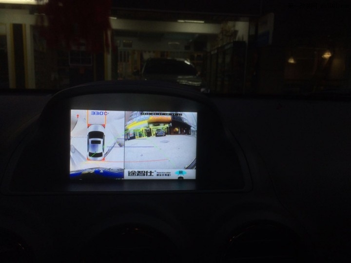 欧宝安德拉360度全景行车记录仪 亨城汽车音响改装案例
