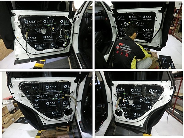 重庆渝大昌影音改装雷克萨斯RX270汽车音响，升级德国零点