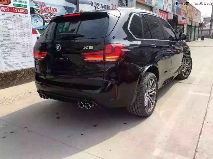 广东广州新款宝马X5 35i F15改装X5M包围轮毂