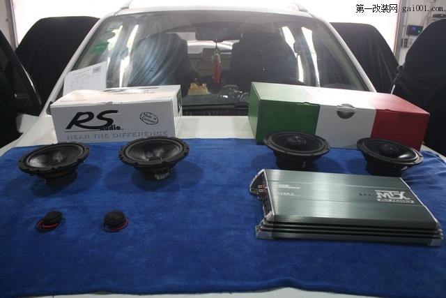长宁汽车音响改装 上海道声海马S7改装RS发现Smart165两分频