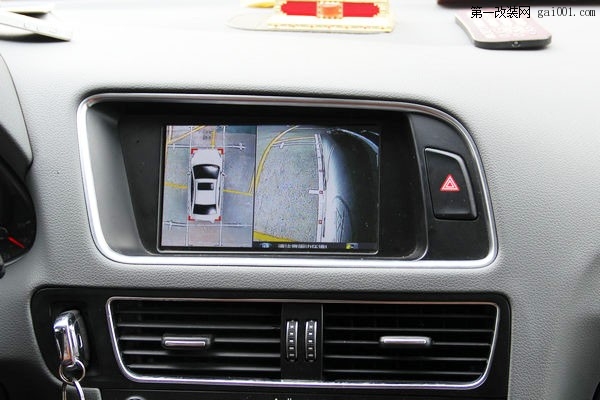 奥迪Q5安装车眼睛360度全景记录仪-南宁大通汽车用品